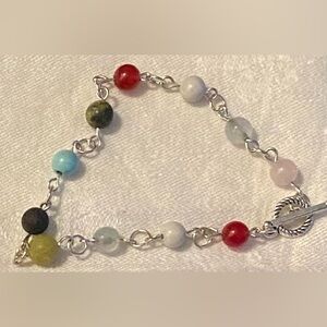 NEW Multiple crystals handmade bracelet